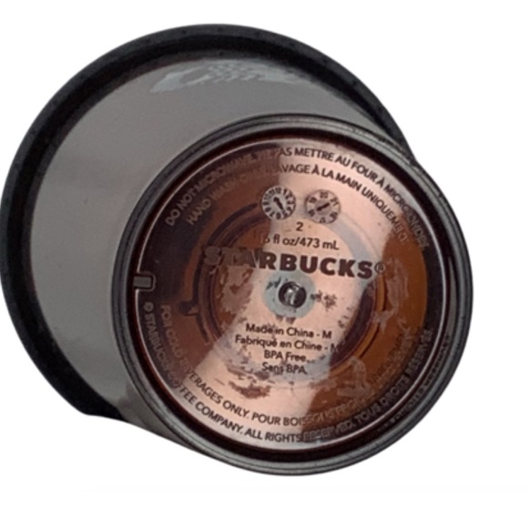 Starbucks Tortoise Shell Leopard Mocha Swirl Cold Cup Tumbler - Picture 5 of 6